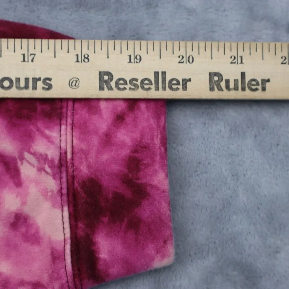 Old Navy Sweater Girls XL Pink Tie Dye Long Sleeve Pocket Pull Over Hoodie